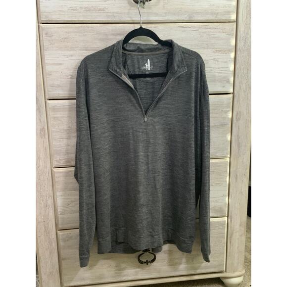 Johnnie-O Activewear Half Zip - Men's XL - Grey - Picture 1 of 3